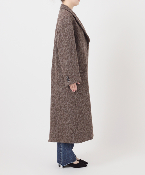 journal standard L'essage（ジャーナルスタンダードレサージュ）の「BALLI レオパードチェスターコート（チェスターコート・レディース・ブラウン・FREE）」の12枚目の写真