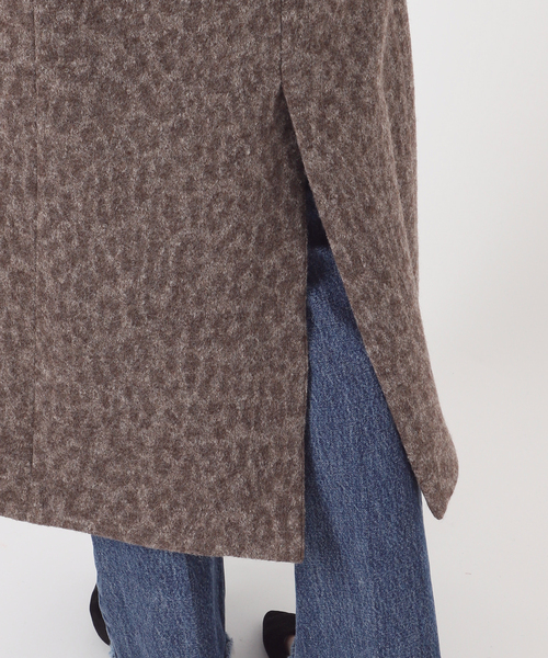 journal standard L'essage（ジャーナルスタンダードレサージュ）の「BALLI レオパードチェスターコート（チェスターコート・レディース・ブラウン・FREE）」の17枚目の写真