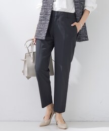 INDIVI | 【褒められパンツ/ウール混】スティックパンツ(その他パンツ)