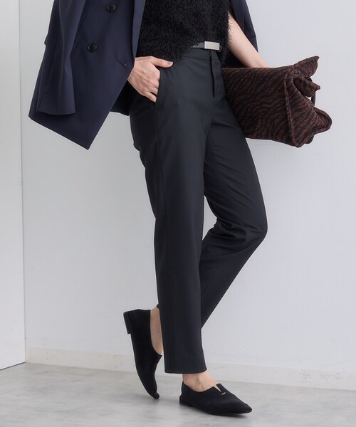 INDIVI（インディヴィ）の「【褒められパンツ/ウール混】スティックパンツ（その他パンツ・レディース・グレー系4/キャメル/ブラック・42/40/38/36/34/19/15 /13/12/05/03）」の5枚目の写真