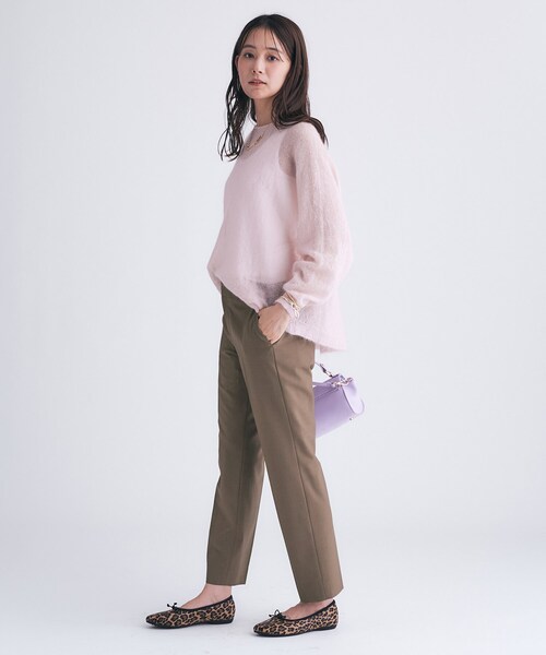 INDIVI（インディヴィ）の「【褒められパンツ/ウール混】スティックパンツ（その他パンツ・レディース・グレー系4/キャメル/ブラック・42/40/38/36/34/19/15 /13/12/05/03）」の11枚目の写真