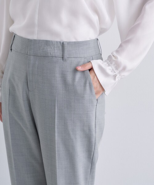 INDIVI（インディヴィ）の「【褒められパンツ/ウール混】スティックパンツ（その他パンツ・レディース・グレー系4/キャメル/ブラック・42/40/38/36/34/19/15 /13/12/05/03）」の21枚目の写真