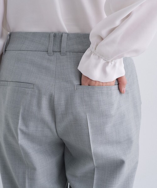 INDIVI（インディヴィ）の「【褒められパンツ/ウール混】スティックパンツ（その他パンツ・レディース・グレー系4/キャメル/ブラック・42/40/38/36/34/19/15 /13/12/05/03）」の22枚目の写真