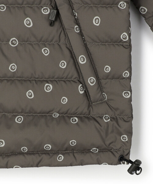 DANTON(ダントン)の「KIDS' INNER DOWN CREWNECK JACKET POLKA DOT(ダウンジャケット/コート・キッズ・グレー系その他/ベージュ系その他・105/125/135/115)」の8枚目の写真