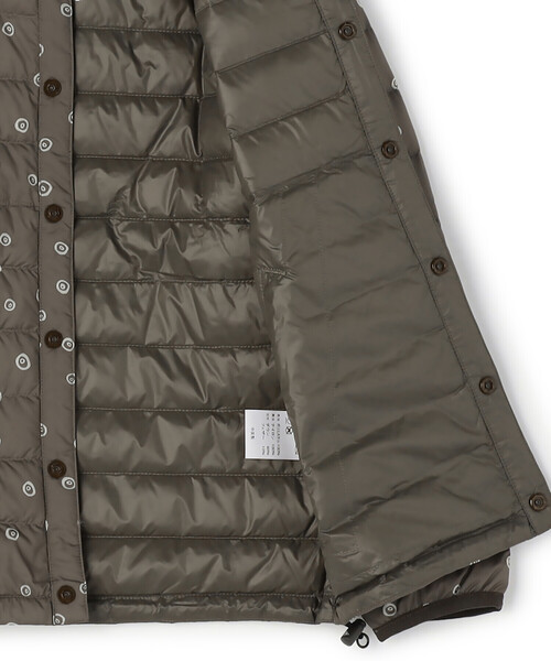 DANTON(ダントン)の「KIDS' INNER DOWN CREWNECK JACKET POLKA DOT(ダウンジャケット/コート・キッズ・グレー系その他/ベージュ系その他・105/125/135/115)」の10枚目の写真