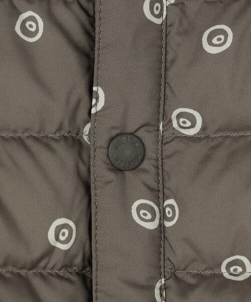 DANTON(ダントン)の「KIDS' INNER DOWN CREWNECK JACKET POLKA DOT(ダウンジャケット/コート・キッズ・グレー系その他/ベージュ系その他・105/125/135/115)」の11枚目の写真