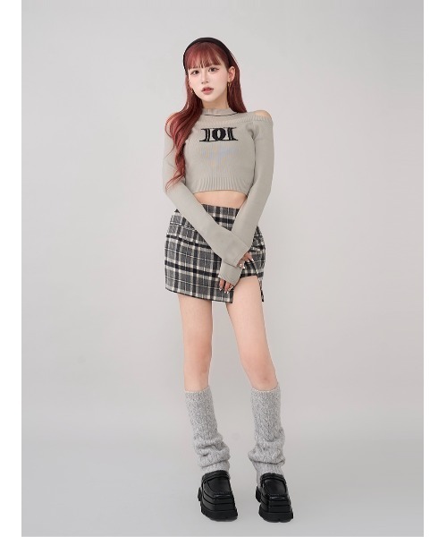 ルーズリブニットレッグウォーマー（レッグウォーマー）｜Darich