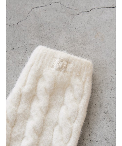 ダーリッチ❗️レッグウォーマー❗️ブラック ルーズリブニットレッグウォーマー（レッグウォーマー）｜Darich