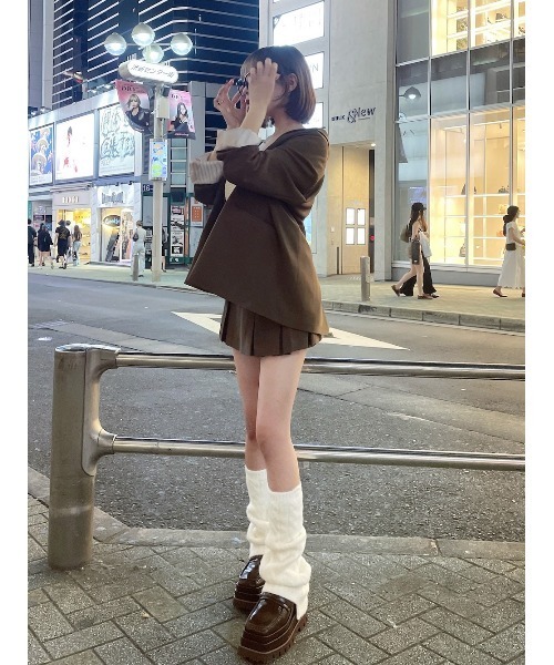 Darich（ダーリッチ）の「ルーズリブニットレッグウォーマー（レッグ