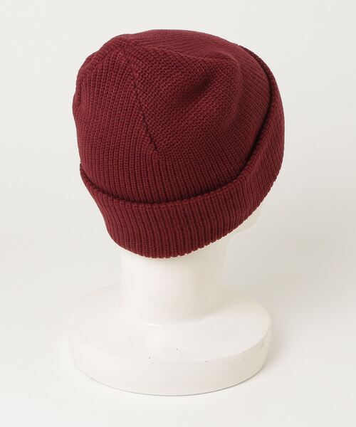 FTC（エフティーシー）の「BOX LOGO BEANIE（ニットキャップ/ビーニー・メンズ・ブラック/バーガンディー/チャコール・FREE）」の4枚目の写真