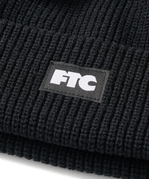 FTC（エフティーシー）の「BOX LOGO BEANIE（ニットキャップ/ビーニー・メンズ・ブラック/バーガンディー/チャコール・FREE）」の8枚目の写真