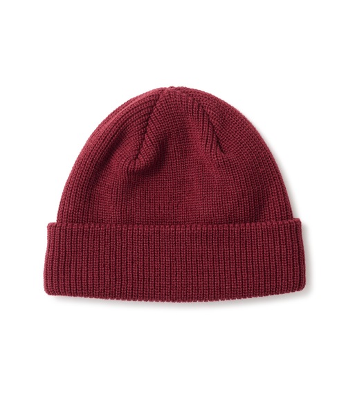 FTC（エフティーシー）の「BOX LOGO BEANIE（ニットキャップ/ビーニー・メンズ・ブラック/バーガンディー/チャコール・FREE）」の7枚目の写真