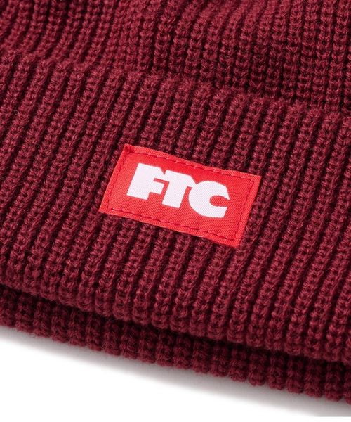 FTC（エフティーシー）の「BOX LOGO BEANIE（ニットキャップ/ビーニー・メンズ・ブラック/バーガンディー/チャコール・FREE）」の11枚目の写真