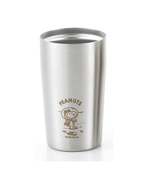 BACKYARD FAMILY（バックヤードファミリー）の「スヌーピー真空Wステンレスタンブラー 320ml（グラス/マグカップ/タンブラー）」