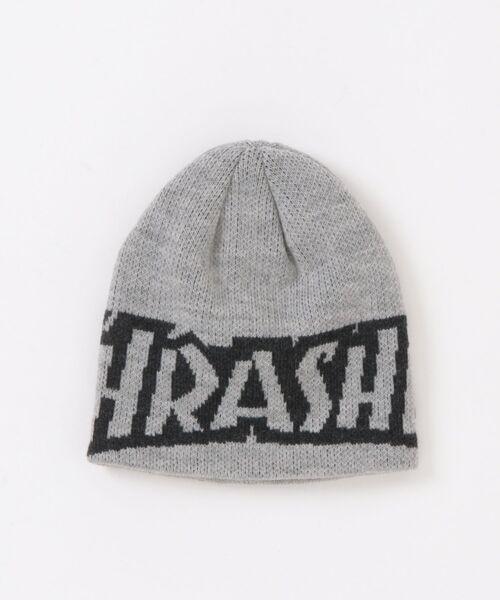 25AW【新品】STONE  コンパスロゴ ニットキャップ ビーニー THRASHER/スラッシャー キッズ ビーニー ニットキャップ ニット帽 帽子