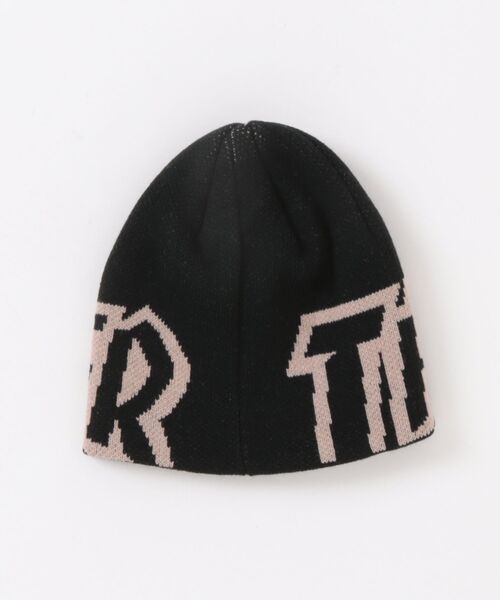 THRASHER（スラッシャー）の「THRASHER/スラッシャー キッズ ビーニー ニットキャップ ニット帽 帽子 ビッグロゴ 25TH-N58K（ニットキャップ/ビーニー・キッズ・ブラック/ホワイト/グレー・YOUTH）」の4枚目の写真