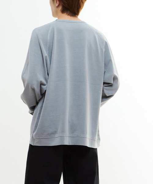 CONVERSE TOKYO(コンバーストウキョウ)の「PIGMENT RIPPLE LONG-SLEEVE TEE(Tシャツ/カットソー・レディース・ブラック/ホワイト/ライトグレー・SMALL/MEDIUM)」の14枚目の写真