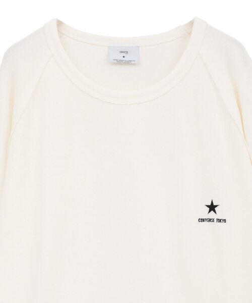 CONVERSE TOKYO(コンバーストウキョウ)の「PIGMENT RIPPLE LONG-SLEEVE TEE(Tシャツ/カットソー・レディース・ブラック/ホワイト/ライトグレー・SMALL/MEDIUM)」の13枚目の写真