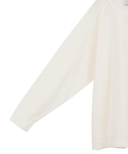 CONVERSE TOKYO(コンバーストウキョウ)の「PIGMENT RIPPLE LONG-SLEEVE TEE(Tシャツ/カットソー・レディース・ブラック/ホワイト/ライトグレー・SMALL/MEDIUM)」の4枚目の写真