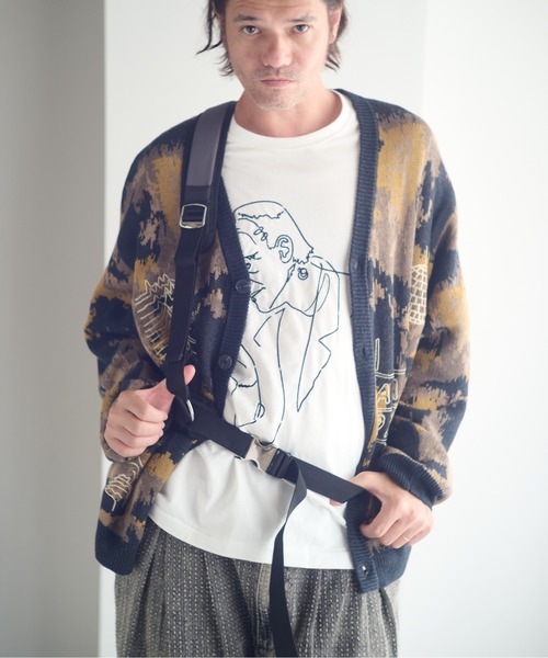 ADAM PATEK(アダムパテック)の「ADAMPATEK/nylon sling bag/ワンショルダーナイロンスリングバッグ/(AP2529002)(ボディバッグ/ウエストポーチ・レディース・ブラック/グレー・FREE)」の10枚目の写真