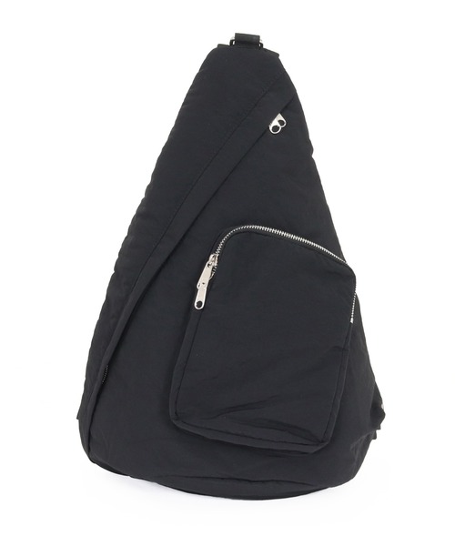 ADAM PATEK(アダムパテック)の「ADAMPATEK/nylon sling bag/ワンショルダーナイロンスリングバッグ/(AP2529002)(ボディバッグ/ウエストポーチ・レディース・ブラック/グレー・FREE)」の14枚目の写真