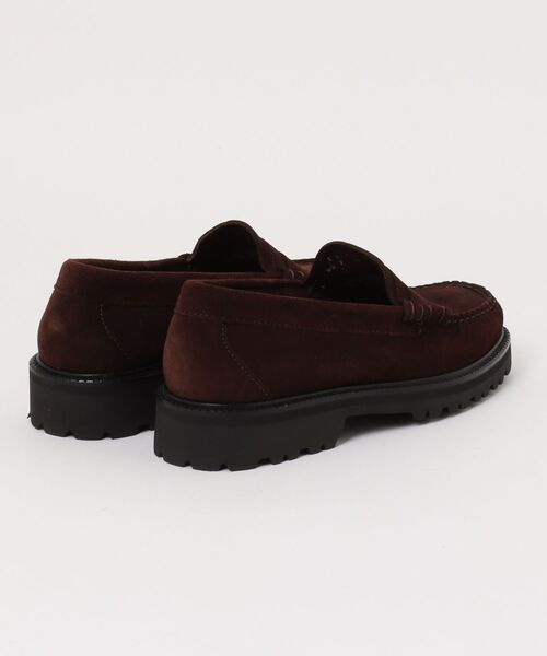 G.H.BASS（ジーエイチバス）の「G.H.BASS BA11512 SUEDE CHOCOLATE LARSON スエード ラーソン ラバーソール（ローファー・メンズ・ダークブラウン・7.5/8/8.5/9/9.5/10/7）」の2枚目の写真