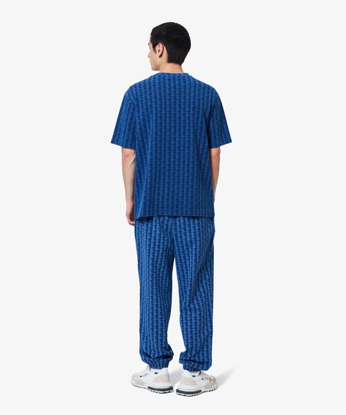 LACOSTE（ラコステ）の「インディゴスウェットモノグラムトラックパンツ（スウェットパンツ・メンズ・ライトインディゴブルー/インディゴブルー・38/46/42）」の11枚目の写真