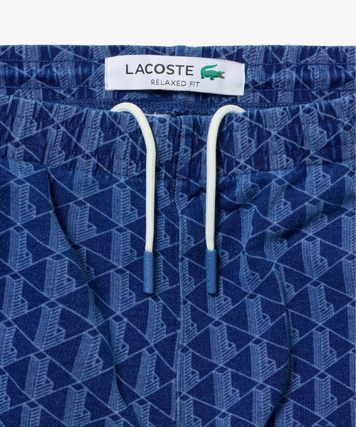 LACOSTE（ラコステ）の「インディゴスウェットモノグラムトラックパンツ（スウェットパンツ・メンズ・ライトインディゴブルー/インディゴブルー・38/46/42）」の20枚目の写真