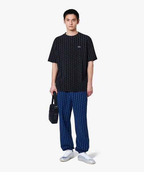 LACOSTE（ラコステ）の「インディゴスウェットモノグラムトラックパンツ（スウェットパンツ・メンズ・ライトインディゴブルー/インディゴブルー・38/46/42）」の15枚目の写真