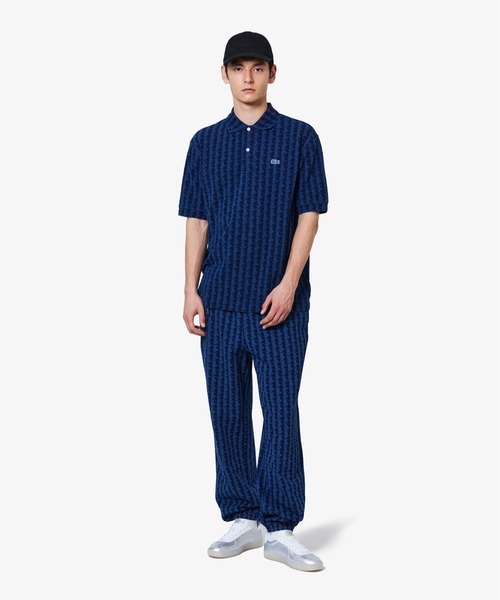 LACOSTE（ラコステ）の「インディゴスウェットモノグラムトラックパンツ（スウェットパンツ・メンズ・ライトインディゴブルー/インディゴブルー・38/46/42）」の16枚目の写真