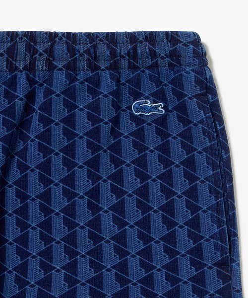 LACOSTE（ラコステ）の「インディゴスウェットモノグラムトラックパンツ（スウェットパンツ・メンズ・ライトインディゴブルー/インディゴブルー・38/46/42）」の21枚目の写真