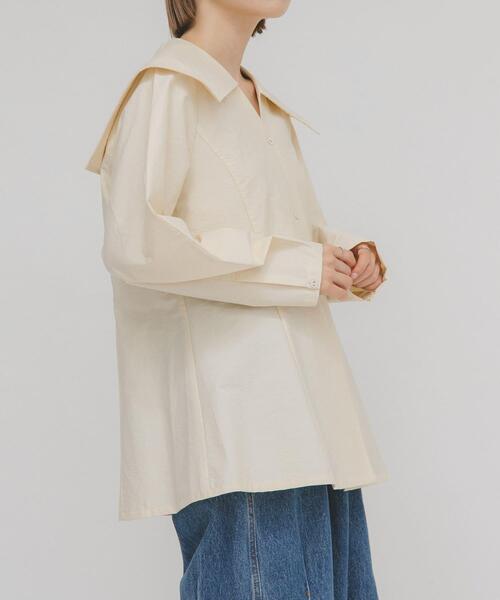 セール】セーラーカラーシェイプブラウス（シャツ/ブラウス）｜KBF