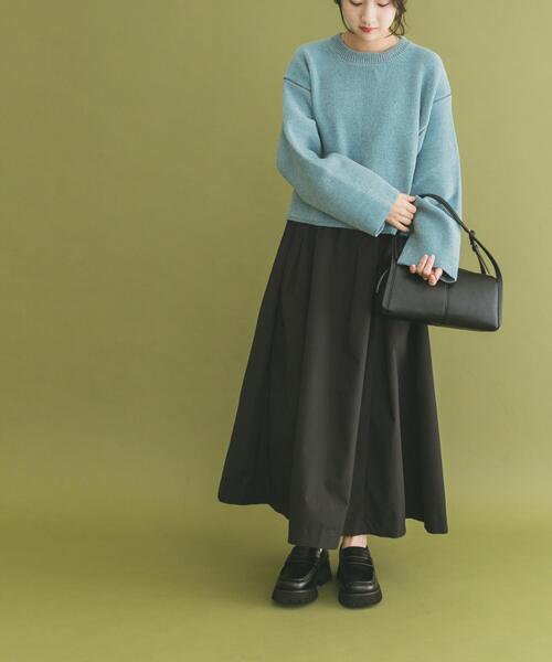 ITEMS URBANRESEARCH(アイテムズ アーバンリサーチ)の「タフタスカート(スカート・レディース・ブラック/ベージュ/レッド系その他・FREE)」の5枚目の写真
