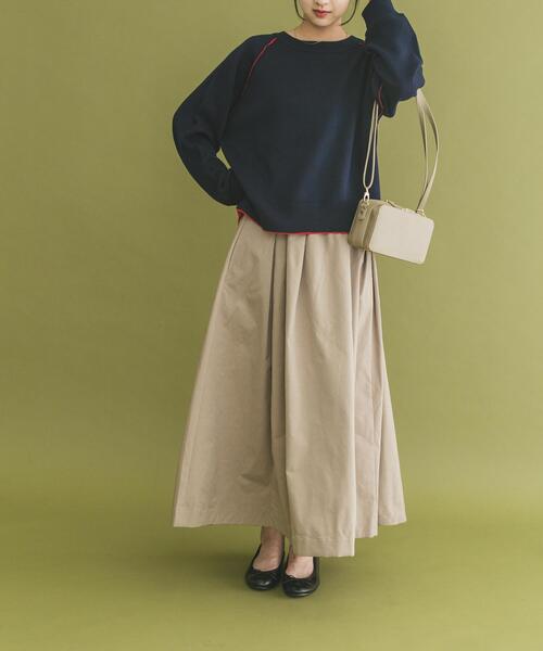 ITEMS URBANRESEARCH(アイテムズ アーバンリサーチ)の「タフタスカート(スカート・レディース・ブラック/ベージュ/レッド系その他・FREE)」の11枚目の写真