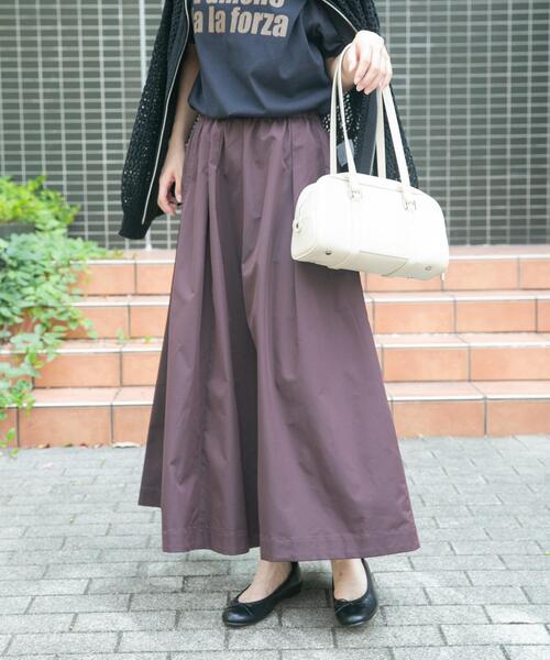 ITEMS URBANRESEARCH(アイテムズ アーバンリサーチ)の「タフタスカート(スカート・レディース・ブラック/ベージュ/レッド系その他・FREE)」の15枚目の写真