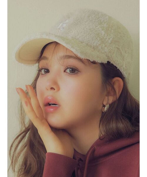 NEW ERA（ニューエラ）の「【CALNAMUR×NEW ERA】9TWENTY CALNAMUR（キャップ・レディース・アイボリー/ブラック・FREE）」の2枚目の写真