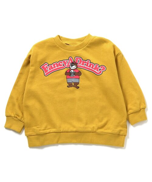 BREEZE（ブリーズ）の「【WEB限定】カレッジロゴトレーナー_ジュニア対応（スウェット・キッズ・ブラウン/ピンク/キナリ/ネイビー/イエロー/チャコール/グレー/サックスブルー/レッド/グリーン・130/90/100/150/110/140/160/120）」の19枚目の写真