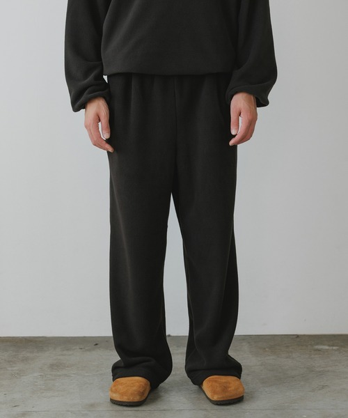 THOUSAND MILE(サウザンドマイル)の「THOUSAND MILE/サウザンドマイル CREW NECK LONG SLEEVE T-SHIRT&LONG PANTS 両面フリース セットアップ(セットアップ・メンズ・ブラック/チャコール・M/XL/L/XS)」の13枚目の写真