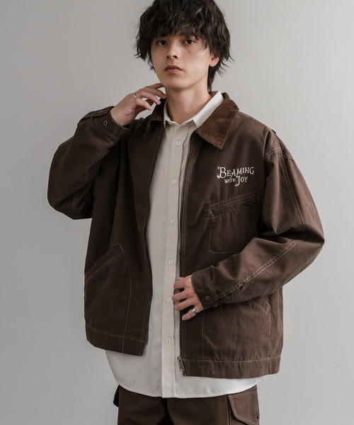 KRIFF MAYER オーバーサイズヴィンテージライクワンポイント刺繍ダック