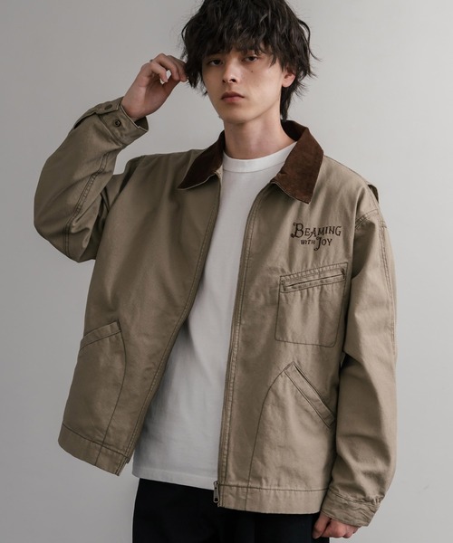 KRIFF MAYER オーバーサイズヴィンテージライクワンポイント刺繍ダック