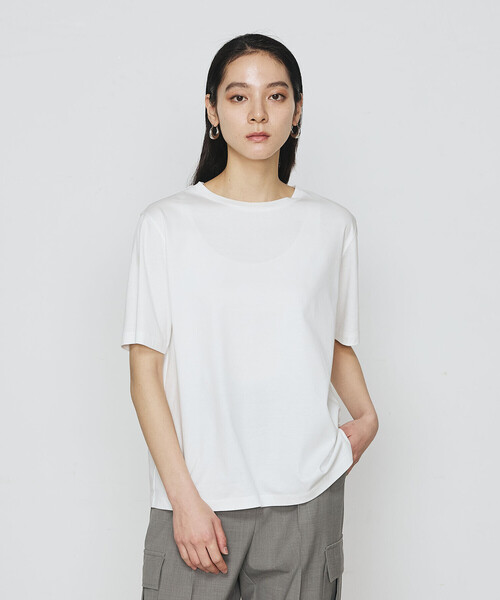 コムサ（COMME CA）/アルビ二スタスムース Tシャツ アルビ二スタスムース Tシャツ（Tシャツ/カットソー）｜COMME CA