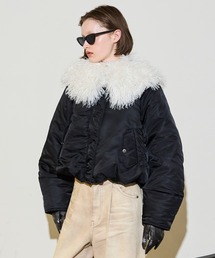 MAISON SPECIAL | Fur Collar Padded Blouson / 中綿ブルゾン(ブルゾン)