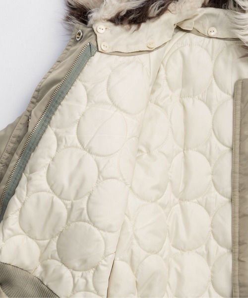 Fur Collar Padded Blouson / 中綿ブルゾン（ブルゾン）｜MAISON