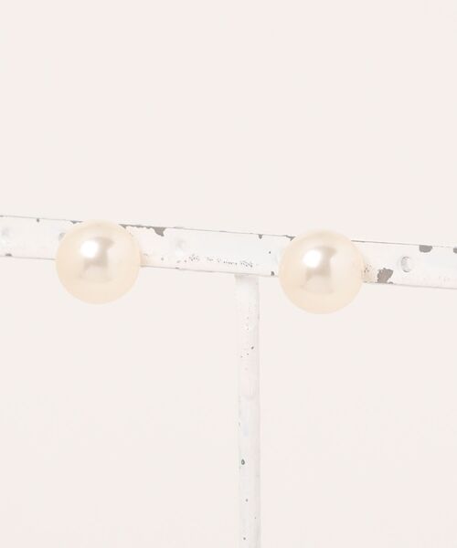 Burner(バーナー)の「【blatto 925silver】シルバー925 大粒ベビーパール風 ピアス esm-pierce-53-19【RBTS】(ピアス(両耳用)・レディース・ゴールド/ゴールド系その他・FREE)」の2枚目の写真