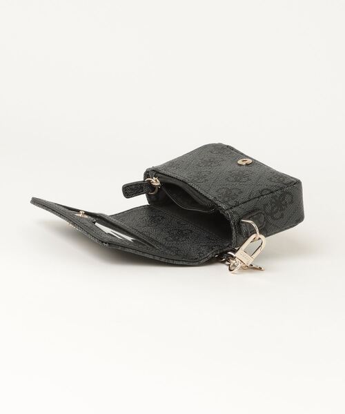 【ダークグレー(CLO)】GUESS ポーチ (W)LAUREL Ii Slg Micro Mini LAUREL Ii Slg Micro Mini ポーチ | GUESS(ゲス) JAPAN 公式オンライン