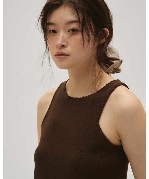 TODAYFUL(トゥデイフル)の「Stripe Chouchou(シュシュ・レディース・ベビーピンク/モカ/ミント/ブルー系その他・FREE)」の8枚目の写真