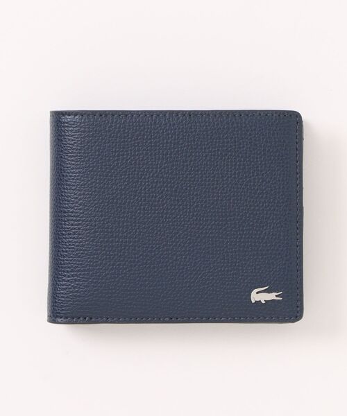 LACOSTE（ラコステ）の「《LACOSTE》BI-FOLD WALLET（財布・メンズ・ネイビー/ブラック・フリー）」の2枚目の写真
