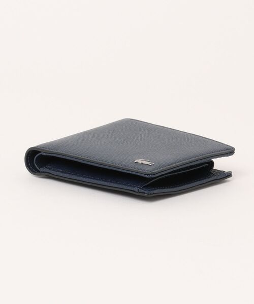 LACOSTE（ラコステ）の「《LACOSTE》BI-FOLD WALLET（財布・メンズ・ネイビー/ブラック・フリー）」の4枚目の写真