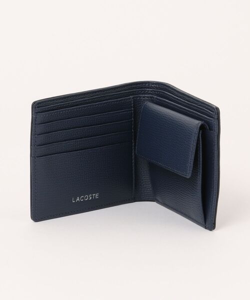 LACOSTE（ラコステ）の「《LACOSTE》BI-FOLD WALLET（財布・メンズ・ネイビー/ブラック・フリー）」の5枚目の写真