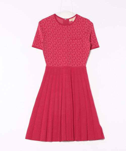 MICHAEL KORS(マイケルコース)の「フレア ニーレングス ドレス(ワンピース・レディース・ピンク系・XL/L/M/S/XS)」の1枚目の写真